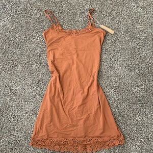 Skims Fits Everybody Lace Slip Dress